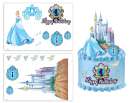 Cinderella Edible Icing Image Scene Setter